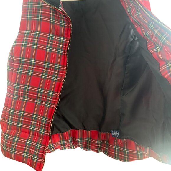 CHAPS  Est. 1978 Tartan Plaid Quilted Puffy Vest Petite XL - Picture 4 of 14